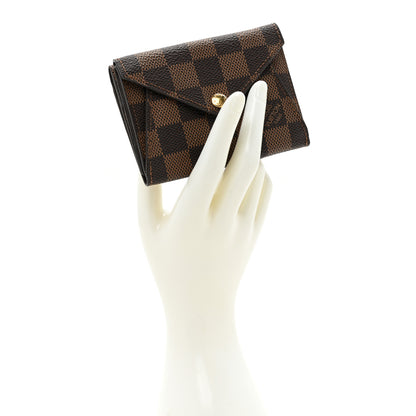 Louis Vuitton Damier Ebene Compact Origami Wallet 2 of 12