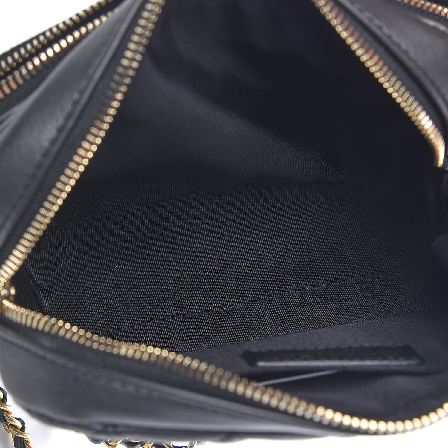 Chanel Calfskin Quilted Day Trips Camera Case Black 5 of 10