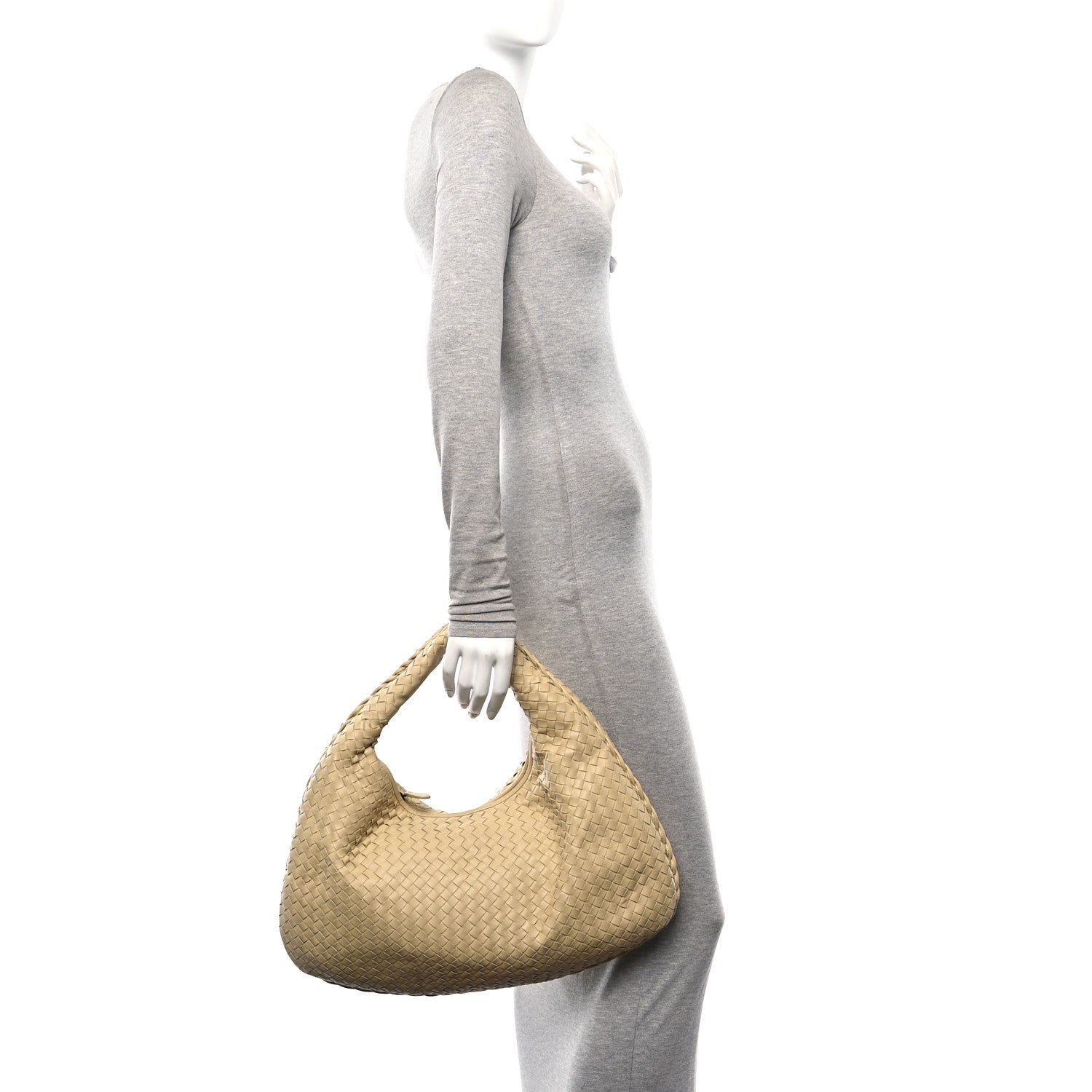 Bottega Veneta Nappa Intrecciato Large Veneta Mist 2 of 12