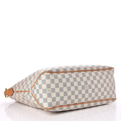 Louis Vuitton Damier Azur Delightful MM Pink 4 of 9