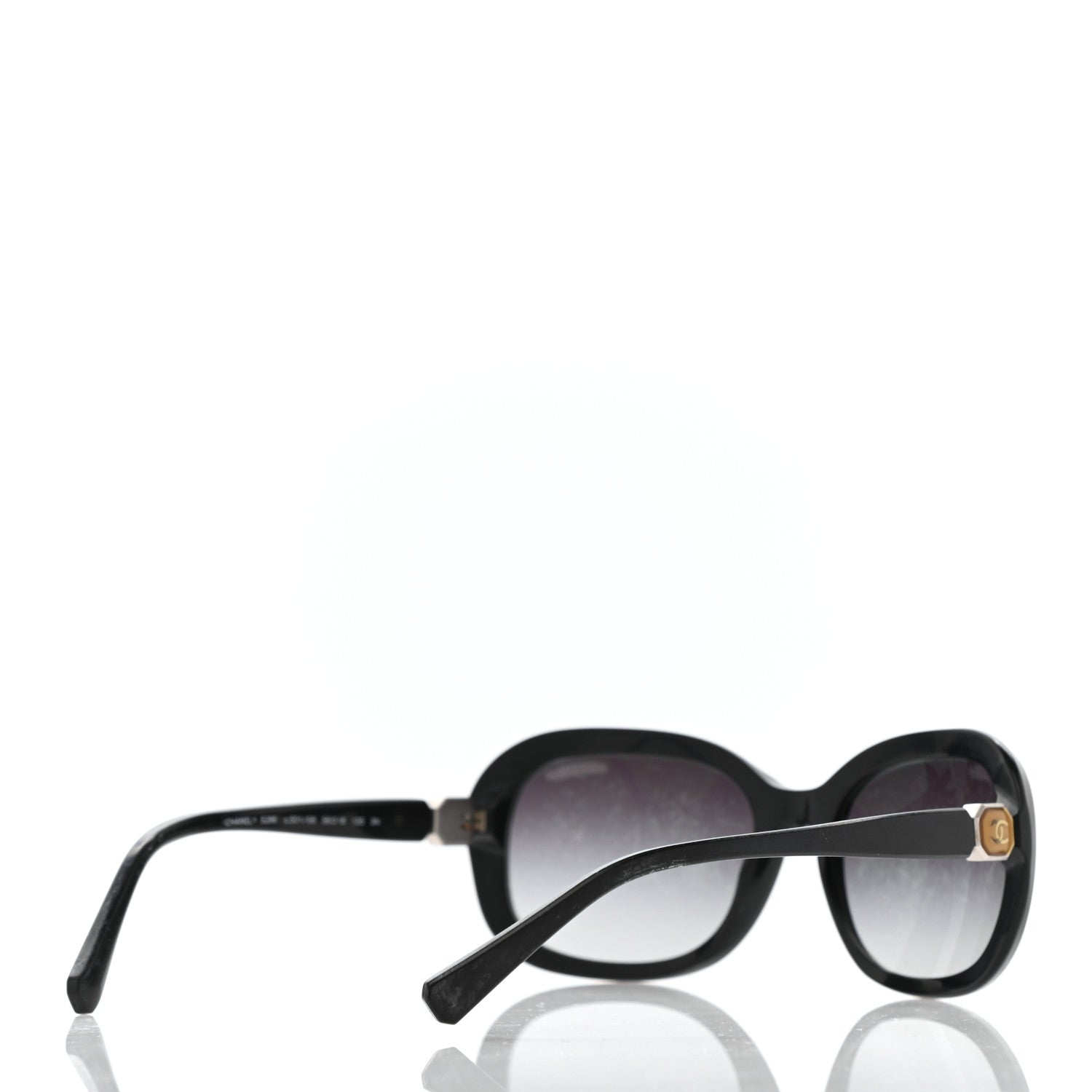 Chanel CC Sunglasses 5286 Black 4 of 7