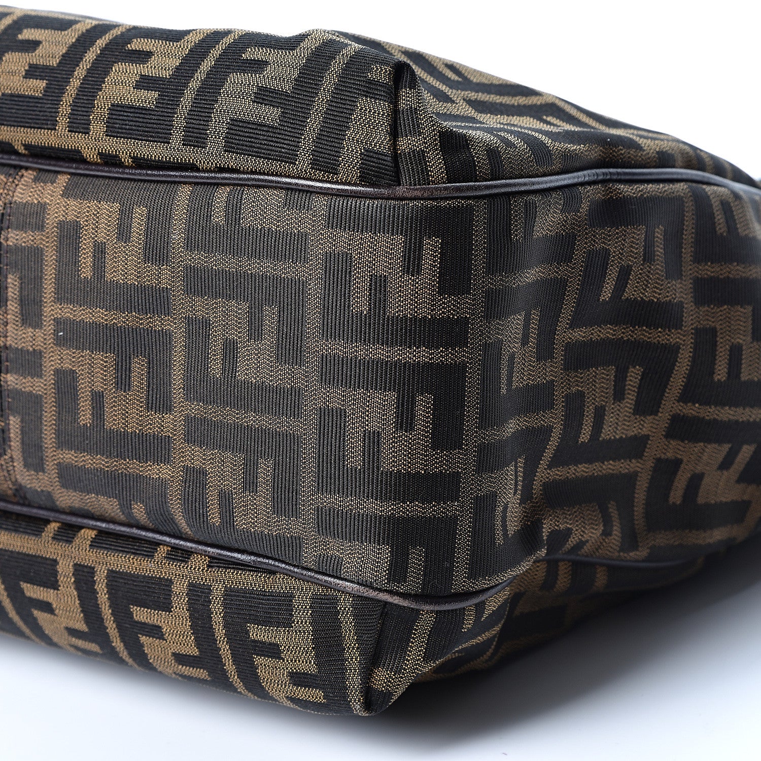 Fendi Zucca Small Chef Shopping Tote Tobacco Moro 14 of 14