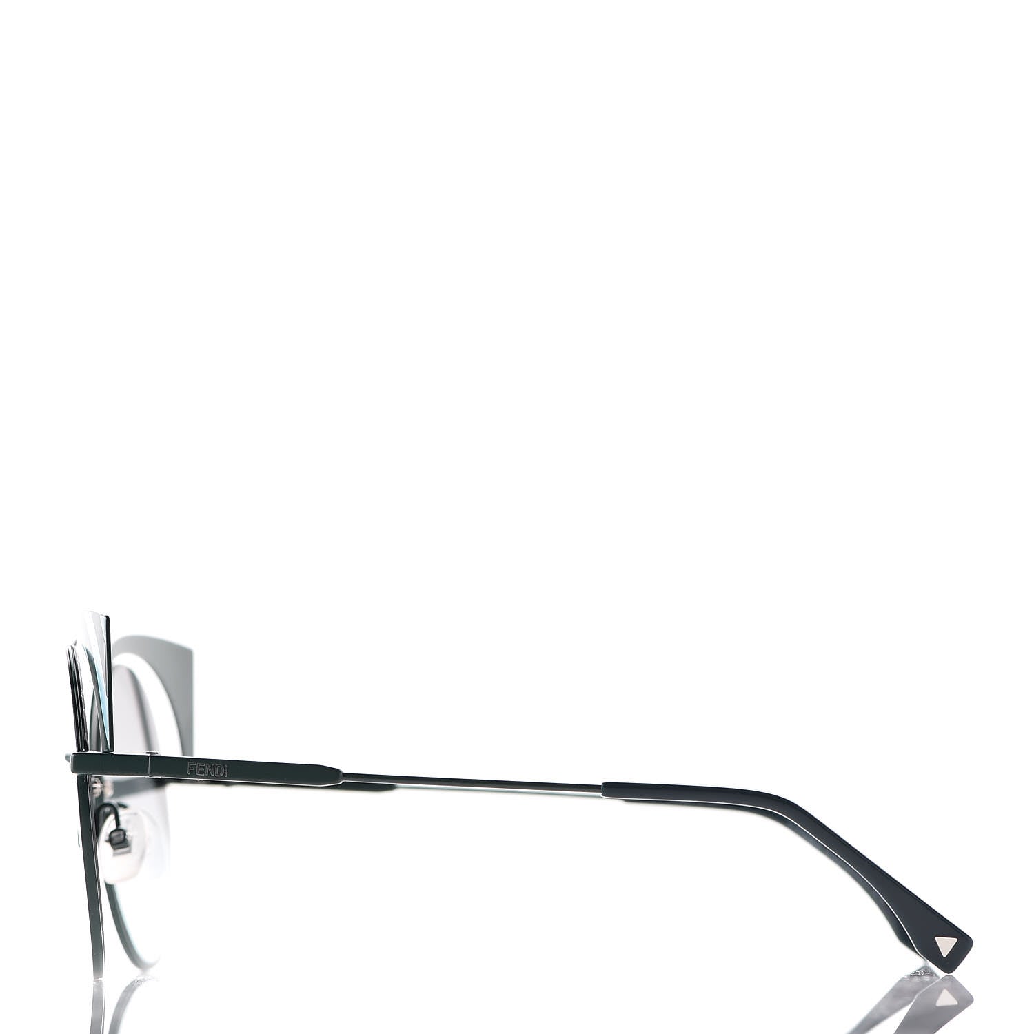 Fendi Hypnoshine Sunglasses FF 0215/S Matte Blue Green 3 of 8