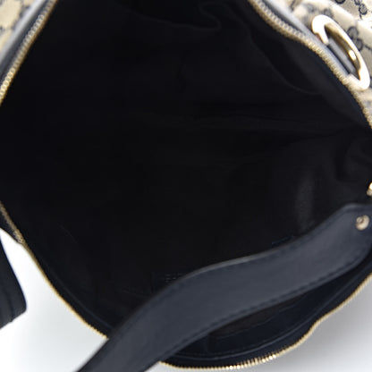Gucci Monogram Medium Sukey Hobo Navy 6 of 11
