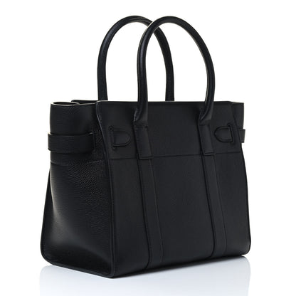 Mulberry Classic Grain Small Bayswater Zip Tote Black 2 of 4