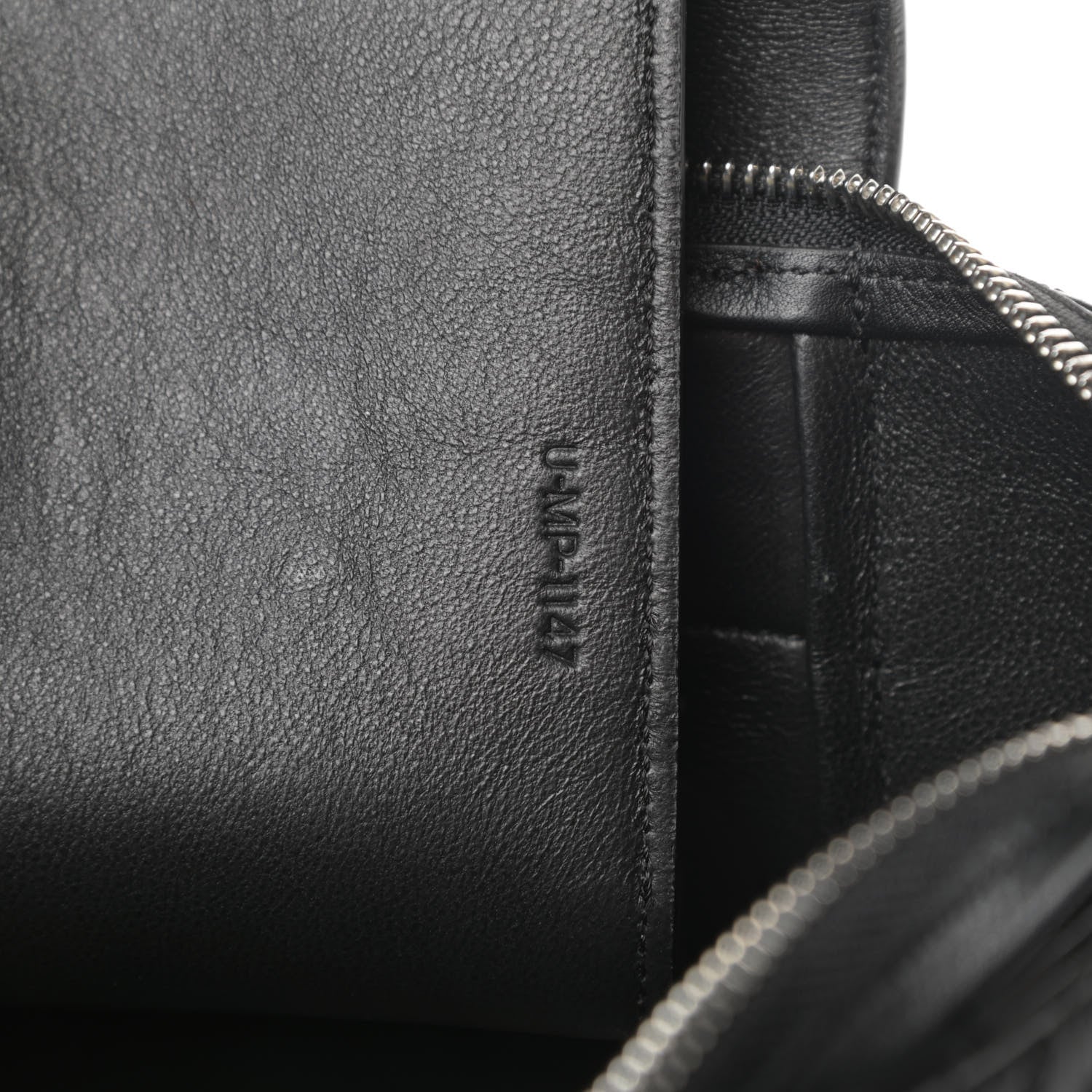 Celine Calfskin Diagonal Quilted Mini Belt Bag Black 10 of 16
