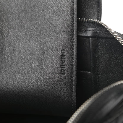 Celine Calfskin Diagonal Quilted Mini Belt Bag Black 10 of 16