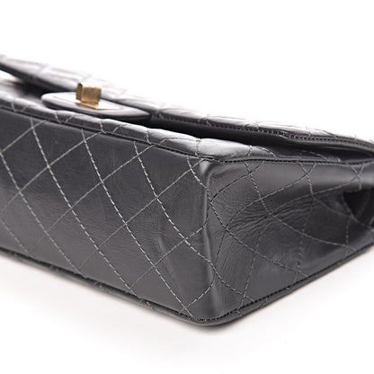 Chanel Aged Calfskin 2.55 Reissue 225 Flap Dark Grey 6 of 11