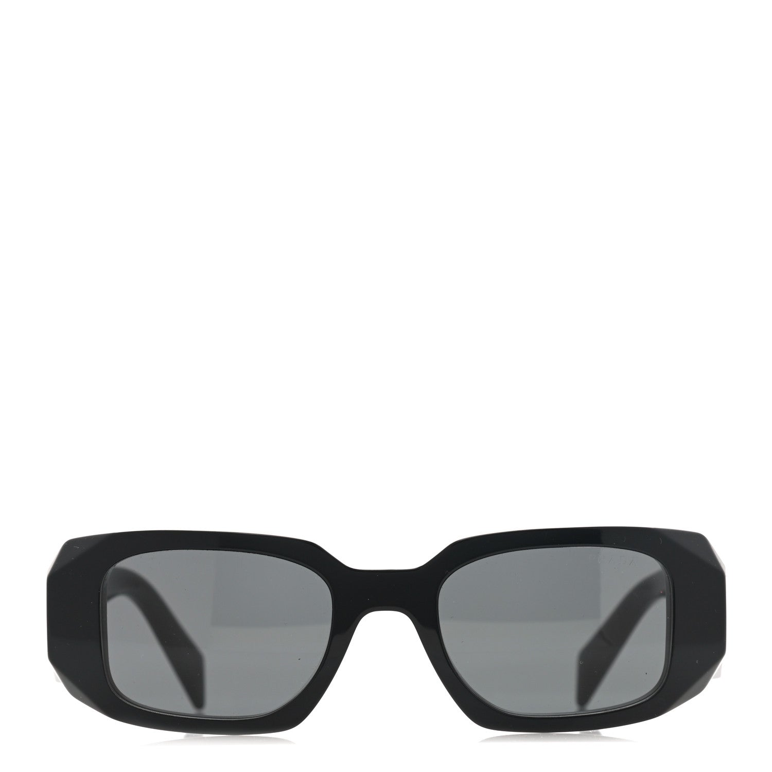 Prada Acetate Symbole Sunglasses SPR 17W Black 2 of 8