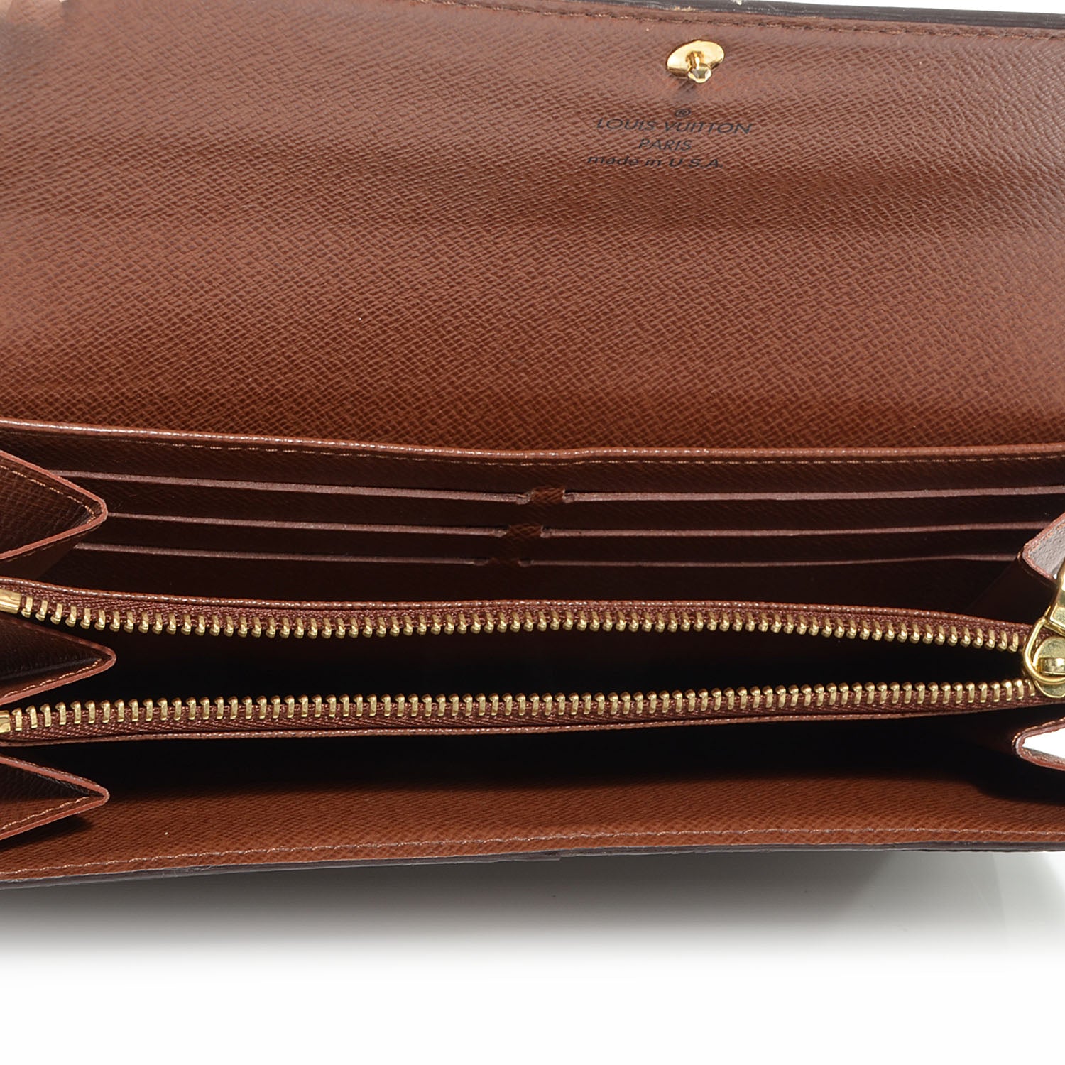 Louis Vuitton Monogram Sarah Wallet 6 of 8