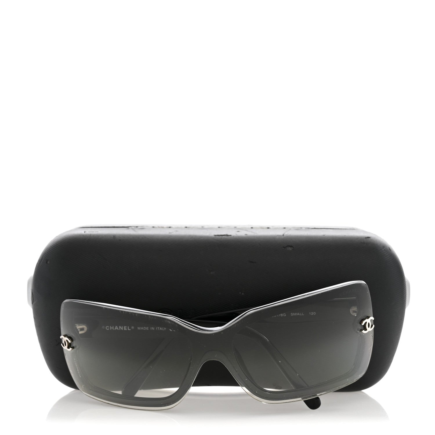 Chanel Acetate CC Logo Sunglasses 5065 Black 9 of 9