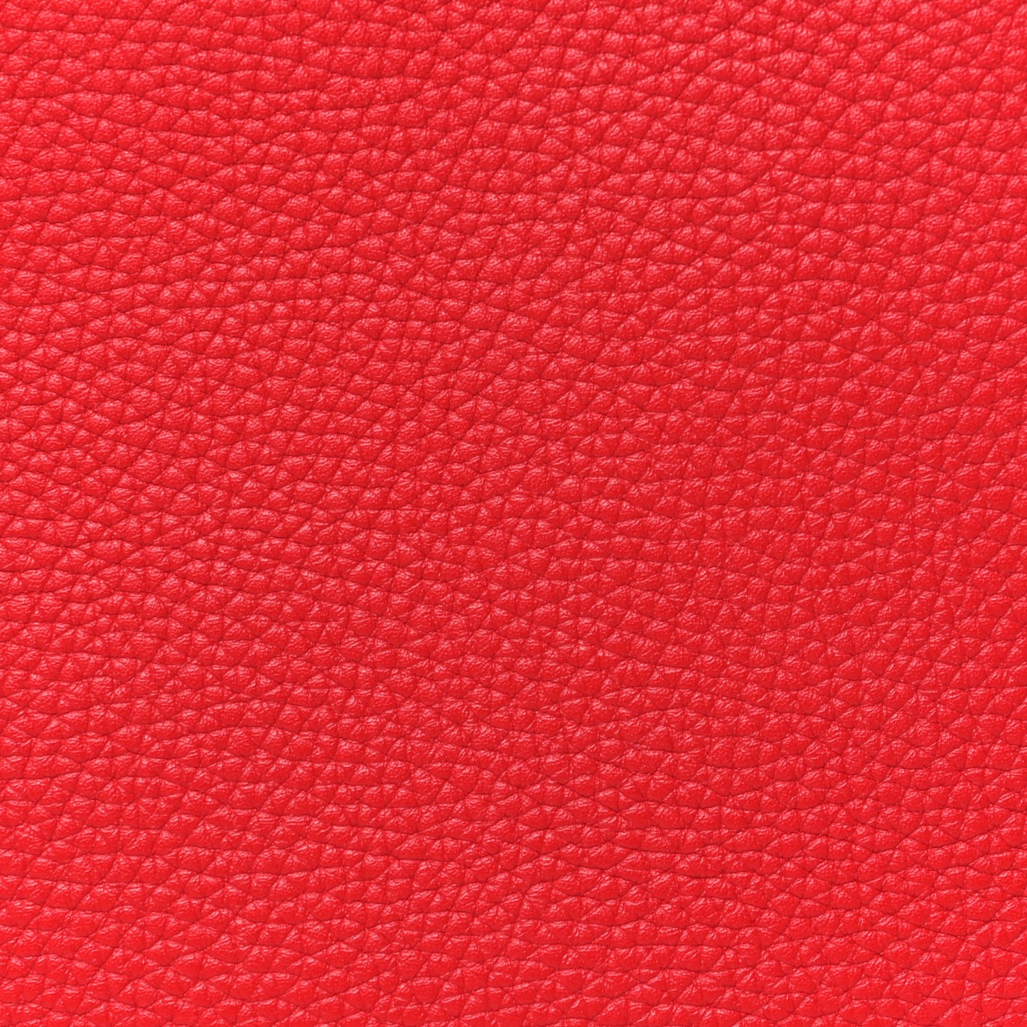 Pebbled Calfskin Large Rockstud Flat Zip Pouch Rouge Pur