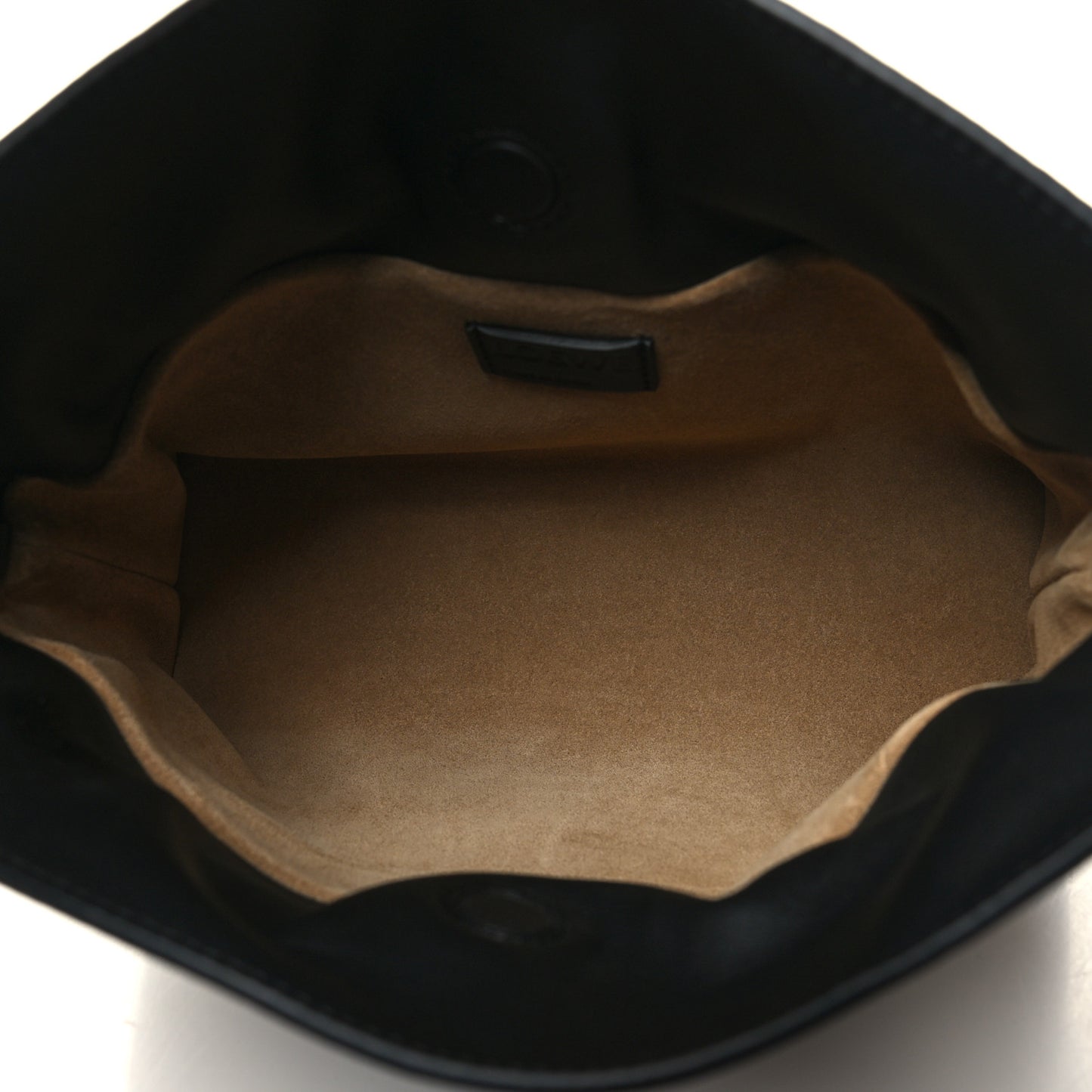 Calfskin Mini Flamenco Knot Clutch Black