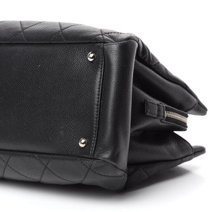 Chanel Caviar Quilted CC Timeless Soft Tote Black 7 of 17