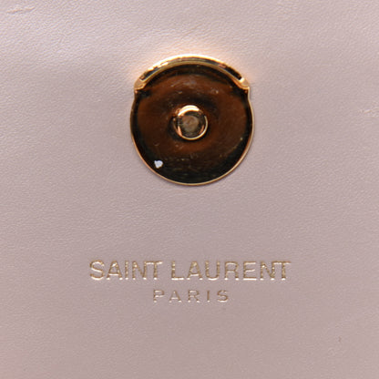 Saint Laurent Smooth Calfskin Medium Classic Monogram Kate Tassel Satchel Nude Powder 10 of 18