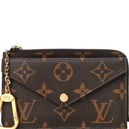 Louis Vuitton Monogram Recto Verso Card Holder Black 6 of 9