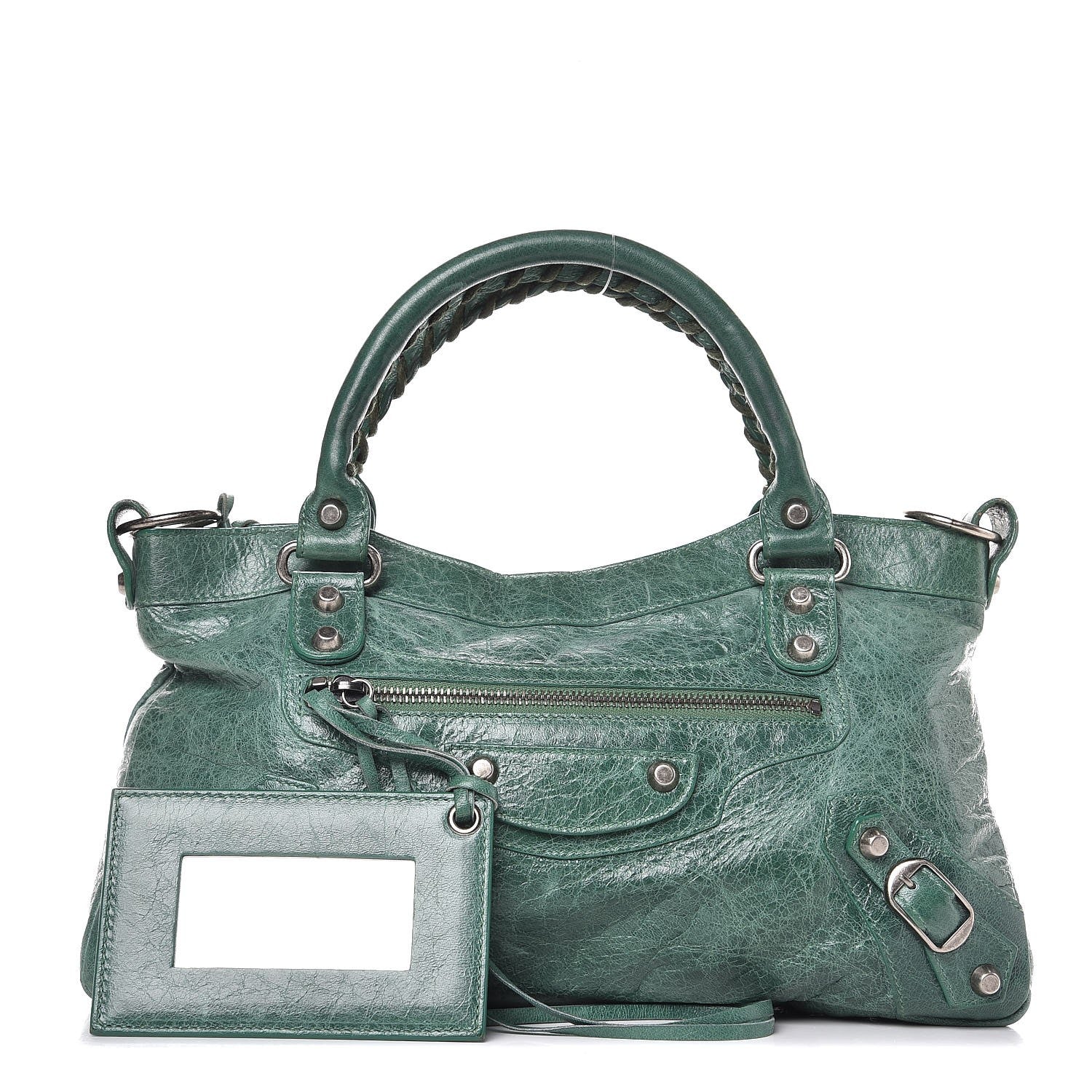 Balenciaga Chevre First Emeraude 1 of 9