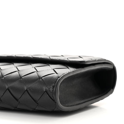 Bottega Veneta Nappa Intrecciato Long Andiamo Top Handle Clutch Black 9 of 9