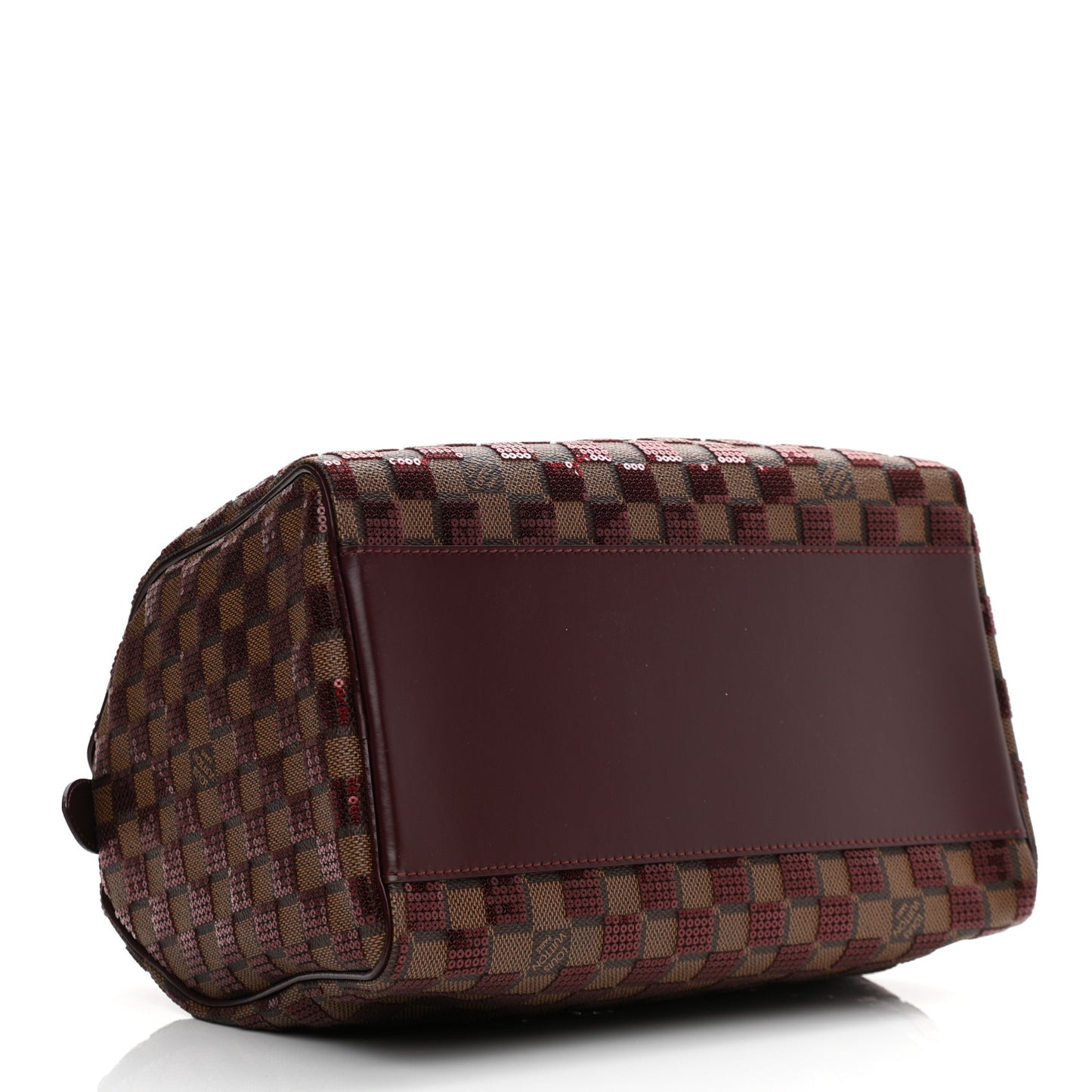 Damier Paillettes Speedy 30 Rouge