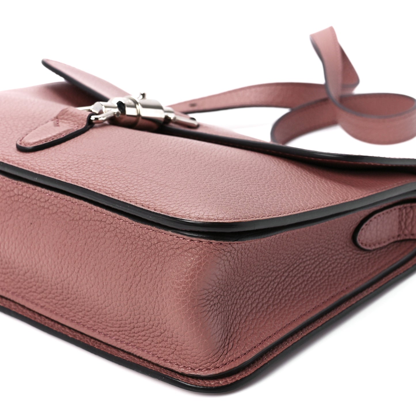 Grand Prix Calfskin Small Jackie Shoulder Bag Mauve