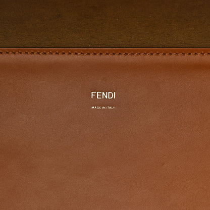 Fendi Vitello King Plexiglass Medium Fendi Sunshine Shopper Tote Cuoio 6 of 14