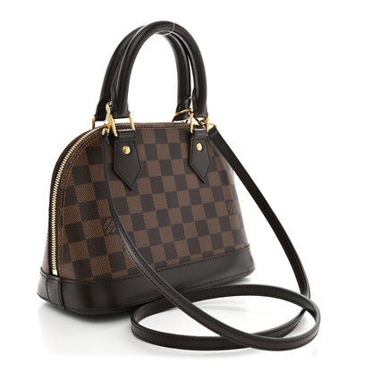 Louis Vuitton Damier Ebene Alma BB 3 of 10
