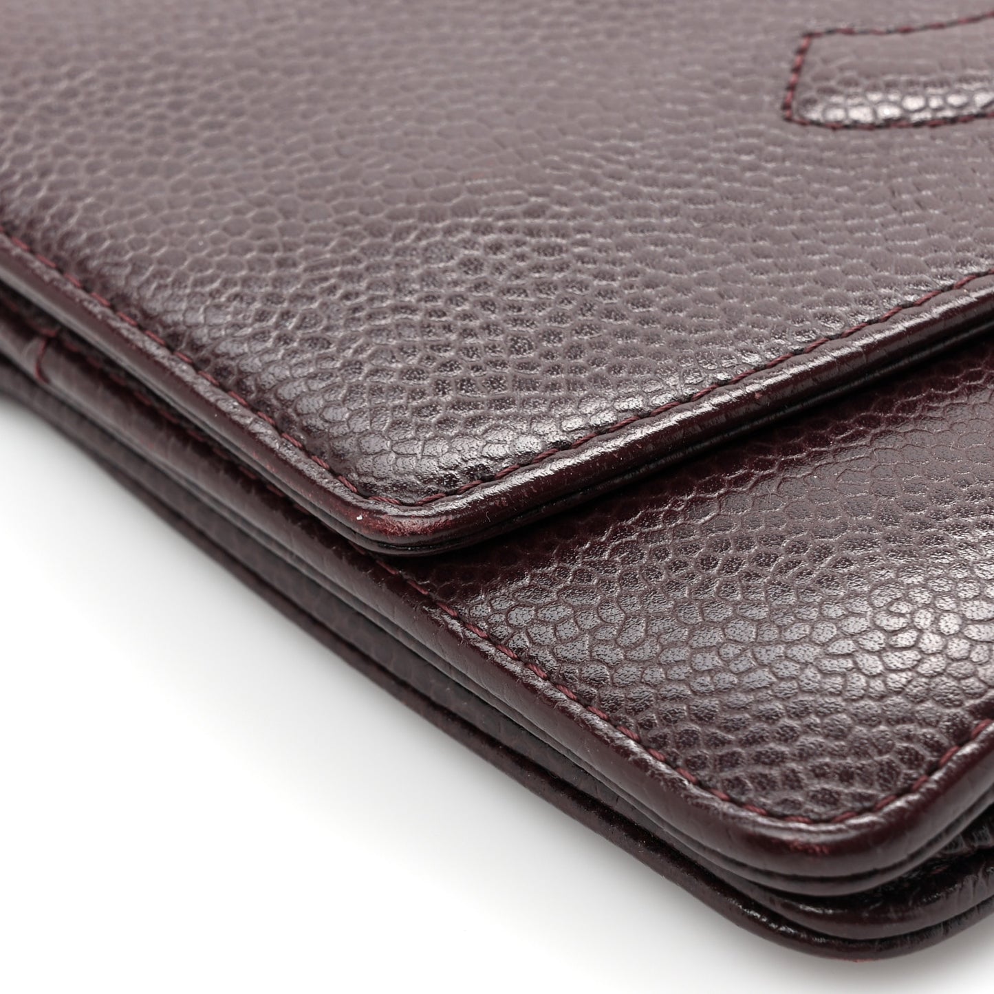 Caviar Timeless CC Wallet On Chain WOC Dark Brown