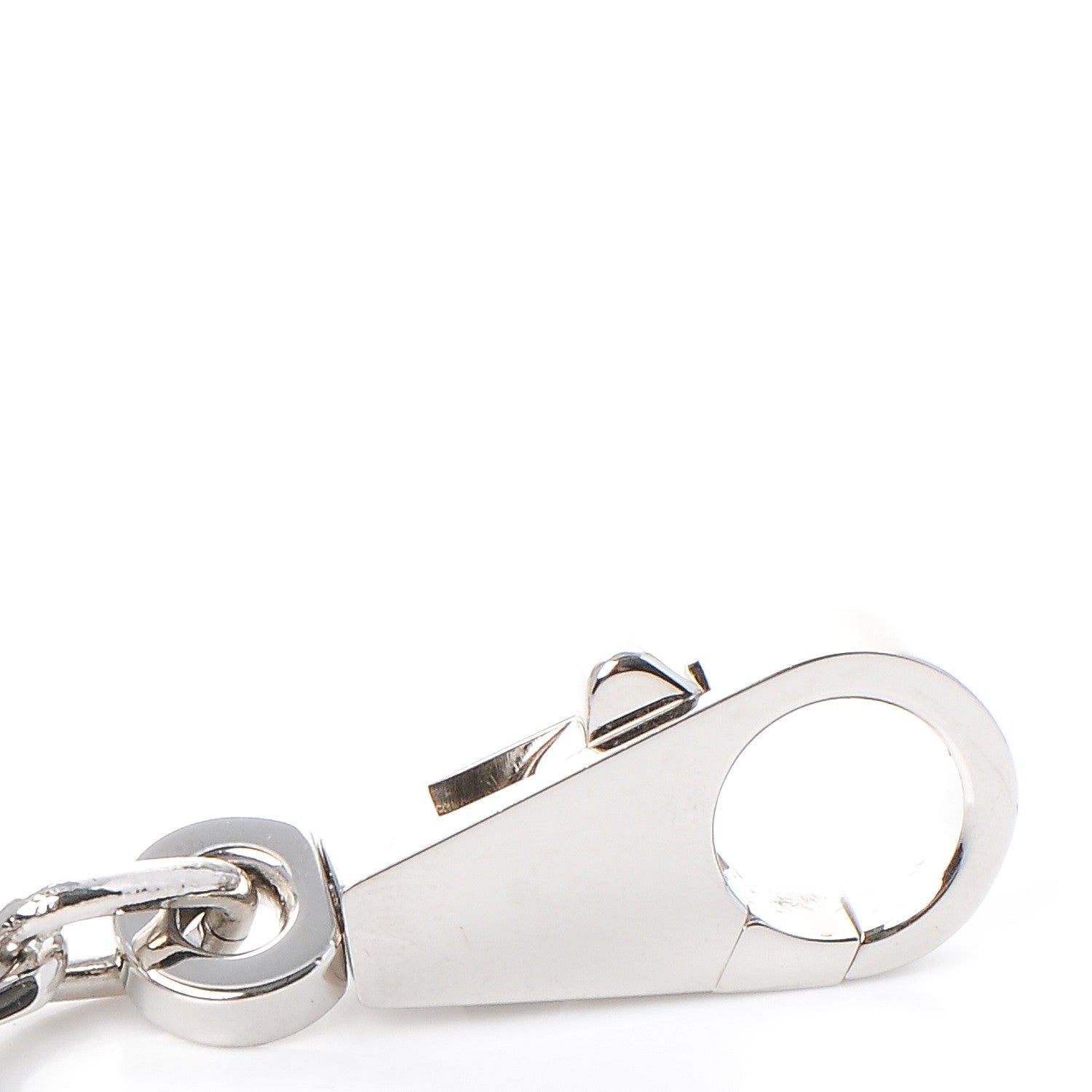 Hermes Palladium Breloque Bag Charm Silver 4 of 5