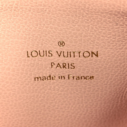 Louis Vuitton Pearlescent Lambskin Embossed Monogram Coussin PM Beige Rose 8 of 12