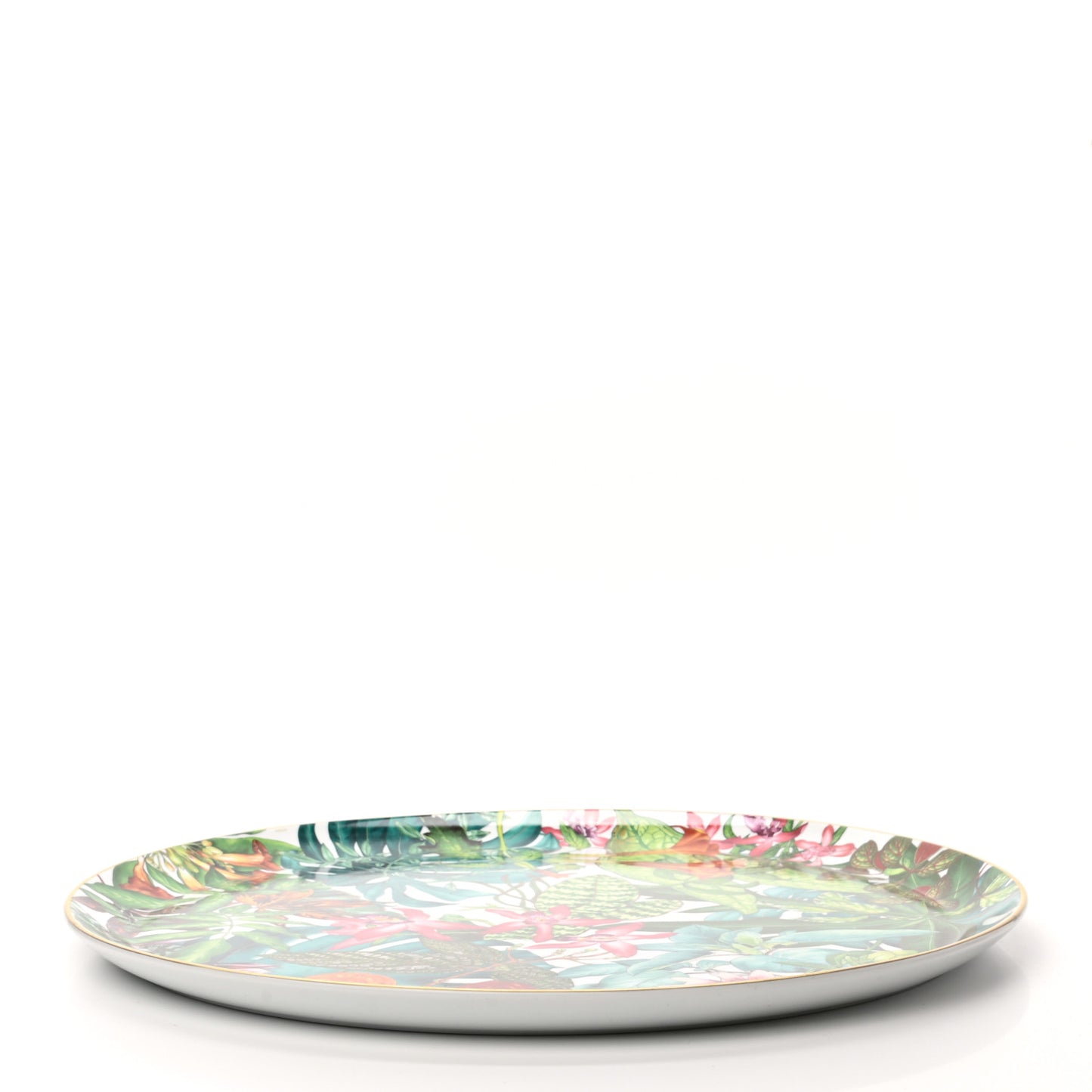 Porcelain Passifolia Large Round Platter