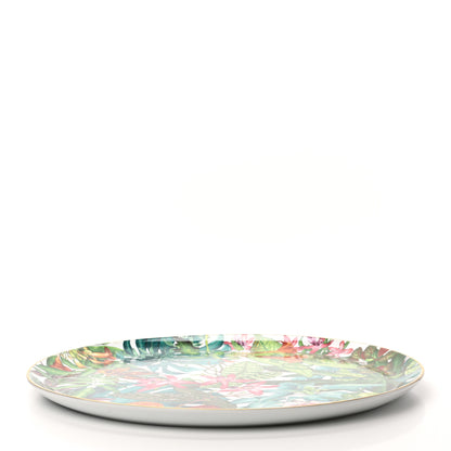 Hermes Porcelain Passifolia Large Round Platter 4 of 7