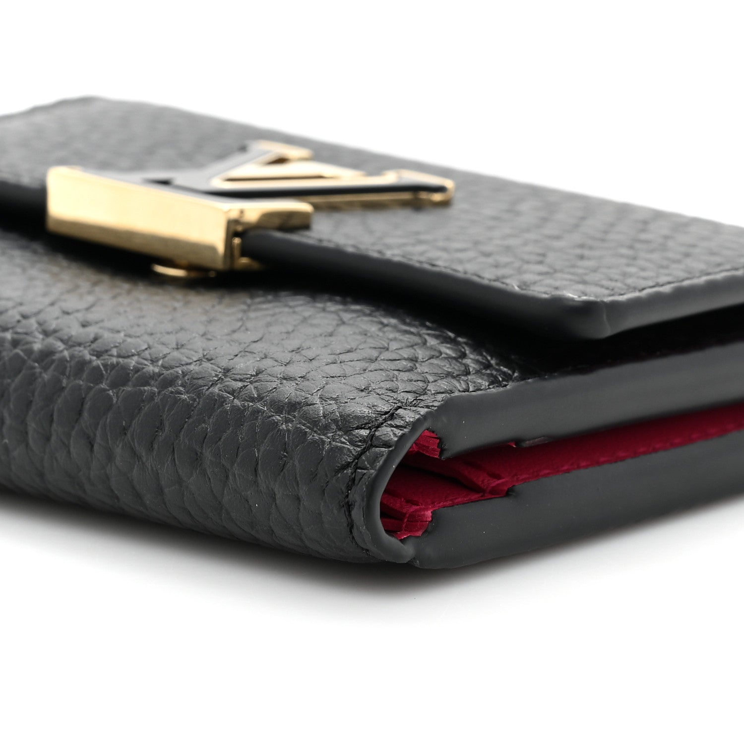 Louis Vuitton Taurillon Capucines XS Wallet Black 9 of 11