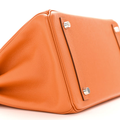 Hermes Epsom BIRKIN 30 Orange 9 of 15