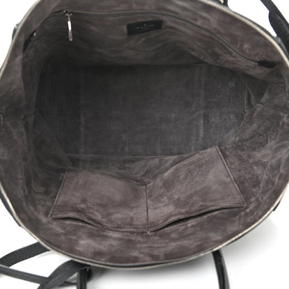 Louis Vuitton Veau Cachemire Soft Lockit MM Black 5 of 15