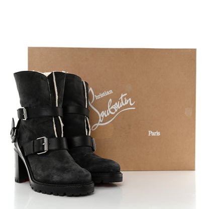 Christian Louboutin Calfskin Bouclette Viyonce 70 Boots 37.5 Black 8 of 8