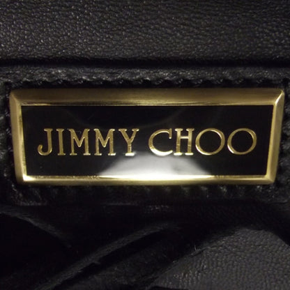 Jimmy Choo Leather Diane Kid Fringe Hobo Black 9 of 9