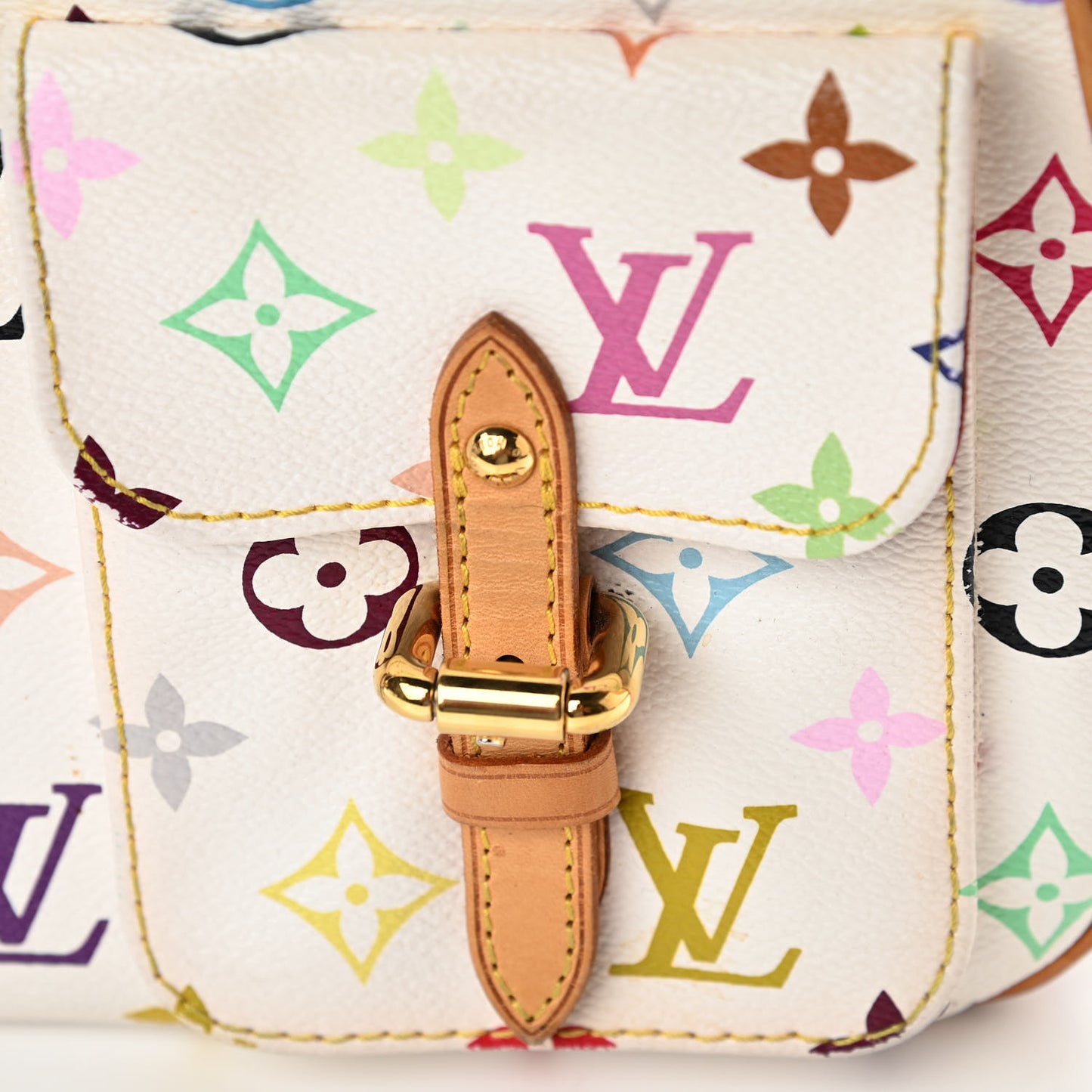 Monogram Multicolor Lodge PM White
