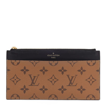 Louis Vuitton Reverse Monogram Slim Purse 1 of 9