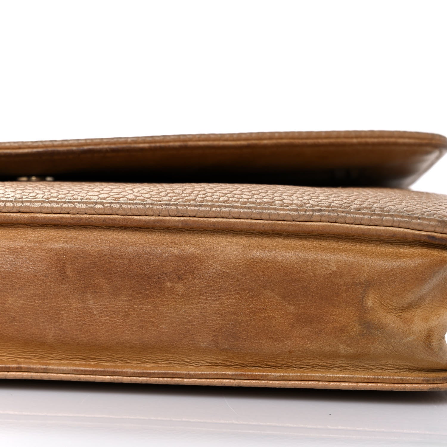 Chanel Caviar Timeless CC Wallet on Chain WOC Beige 13 of 13