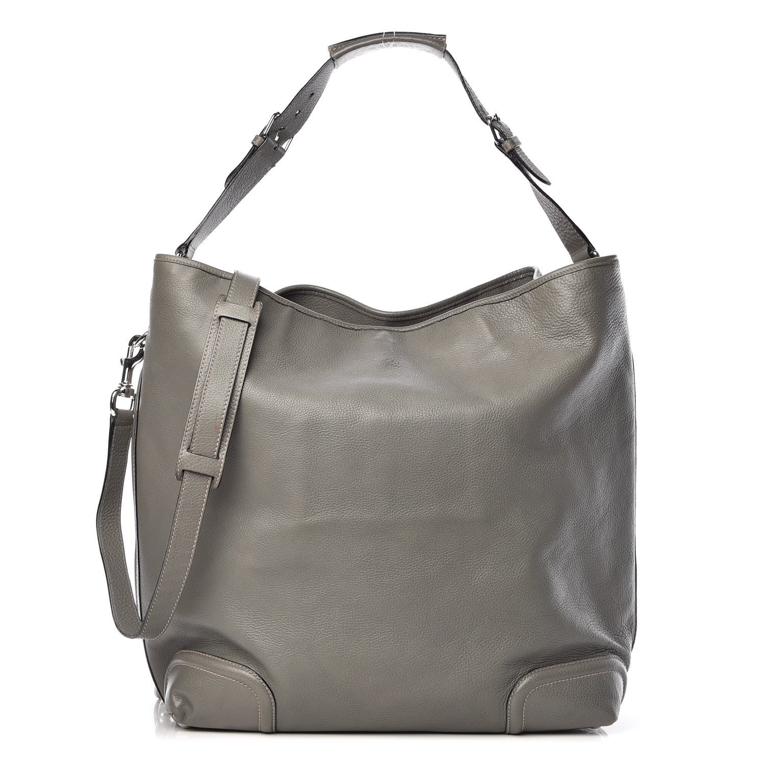 Gucci Pebbled Calfskin Large Hobo Green 1 of 15