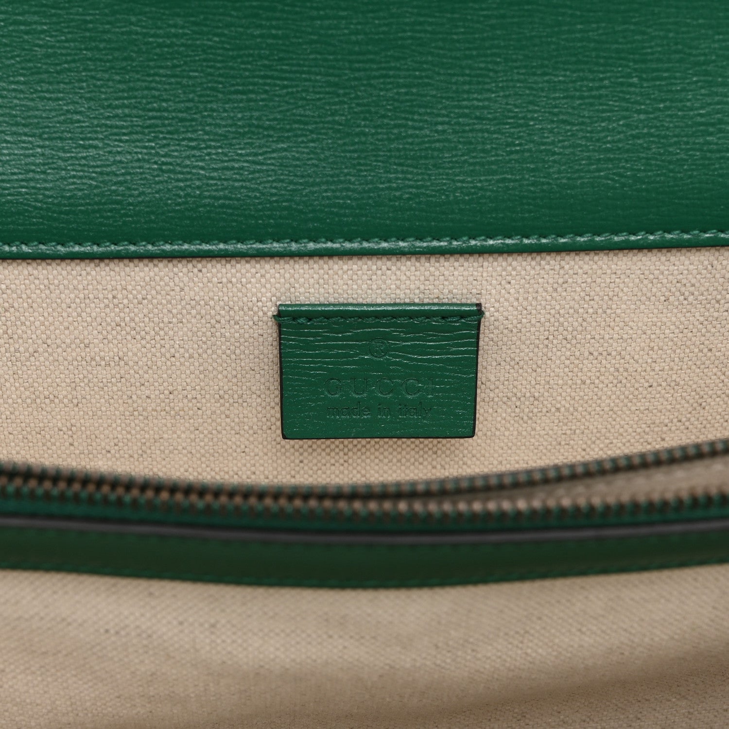 Gucci Azalea Calfskin Enamel Small Dionysus Shoulder Bag New Shamarock Emerald Off White 6 of 11