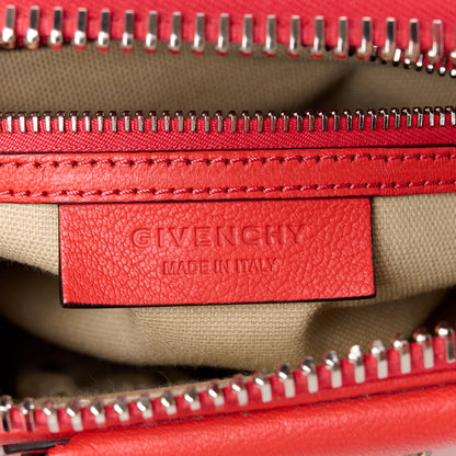 Givenchy Sugar Goatskin Mini Antigona Rouge Clair 6 of 10