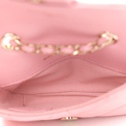 Chanel Caviar Quilted Mini Chain Belt Bag Light Pink 5 of 10