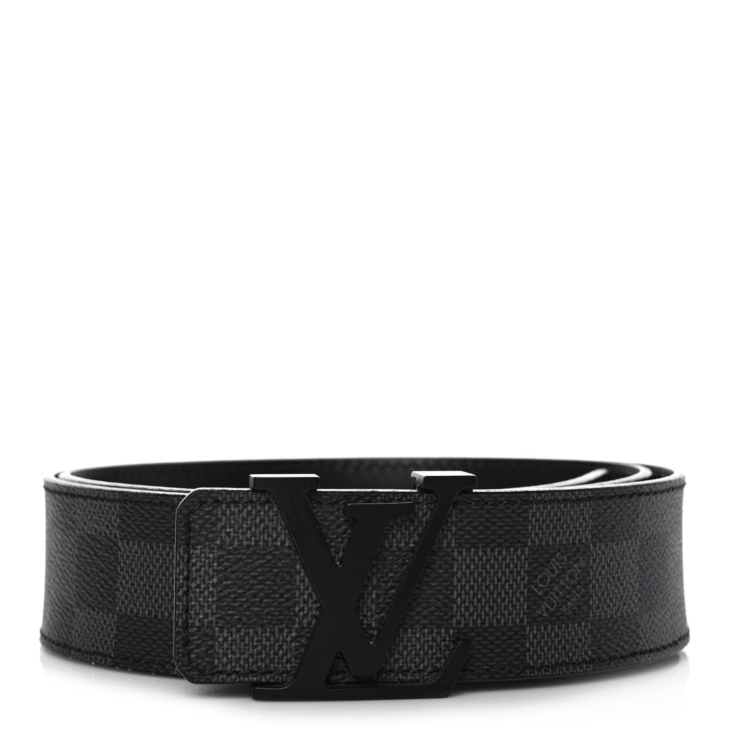 Damier Graphite LV Initiales Belt 90 36