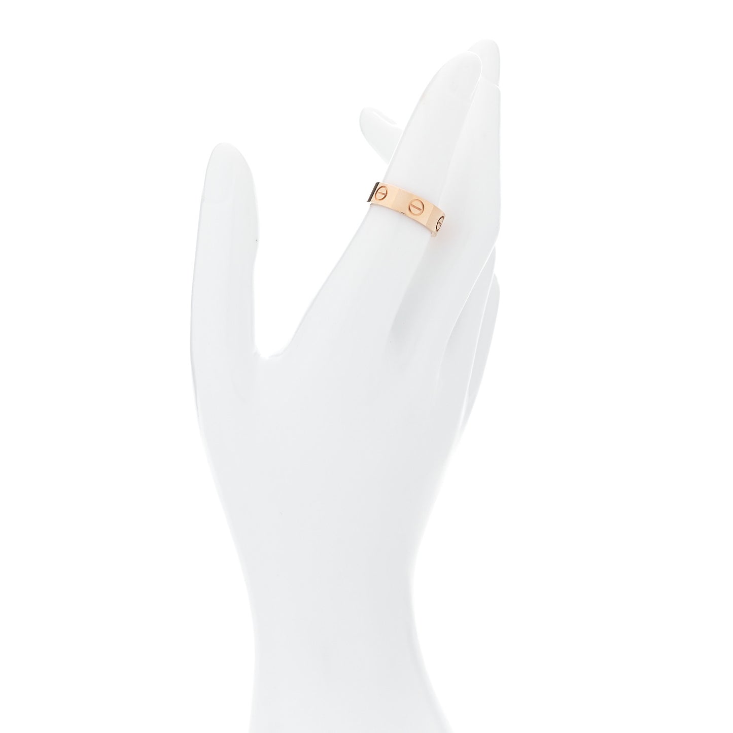 18K Pink Gold 5.5mm LOVE Ring 51 5.75