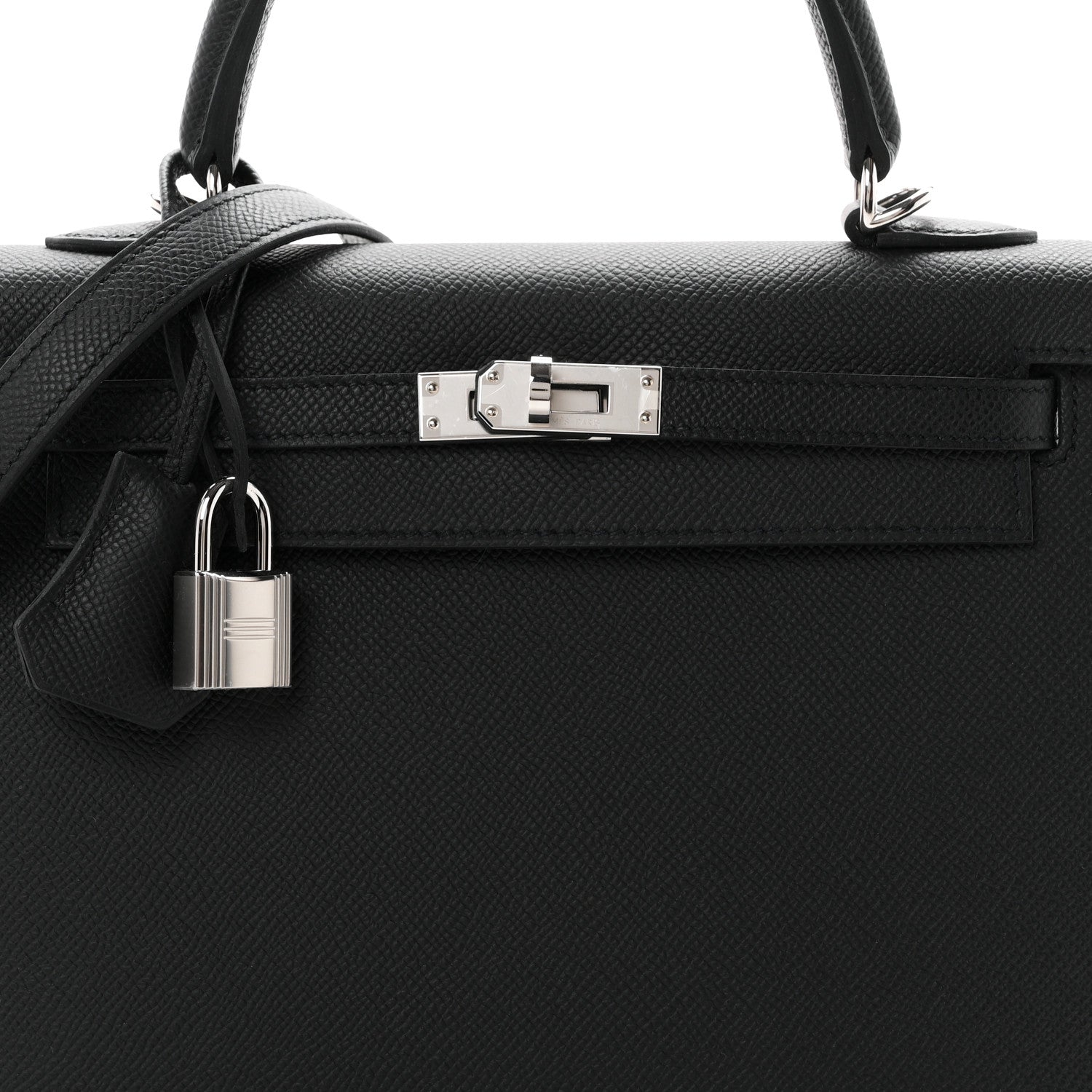 Hermes Epsom Kelly Sellier 25 Black 8 of 11