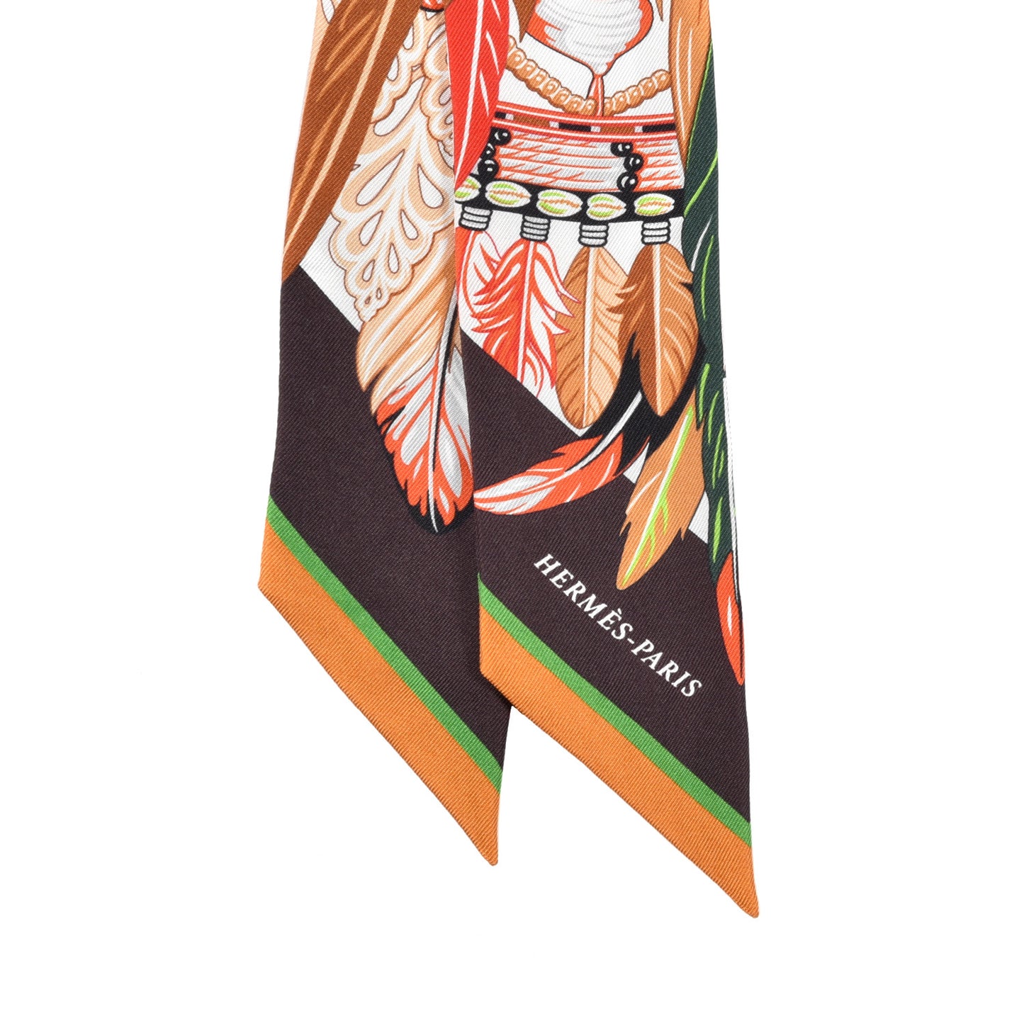 Silk La Danse Pacifique Twilly Vert Vif Corail