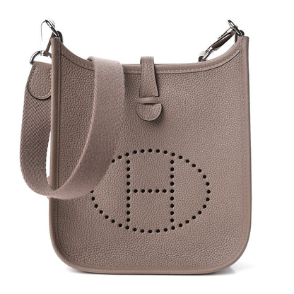 Hermes Taurillon Maurice Evelyne TPM Gris Asphalt 1 of 11