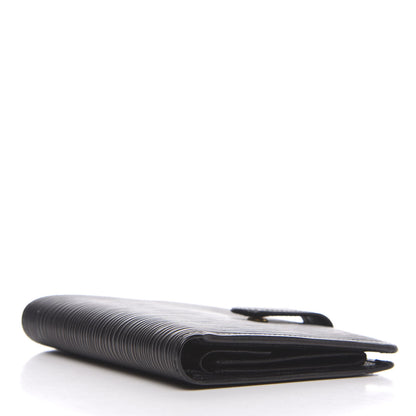 Louis Vuitton Epi Porte-Billets Compact Wallet Black 4 of 8