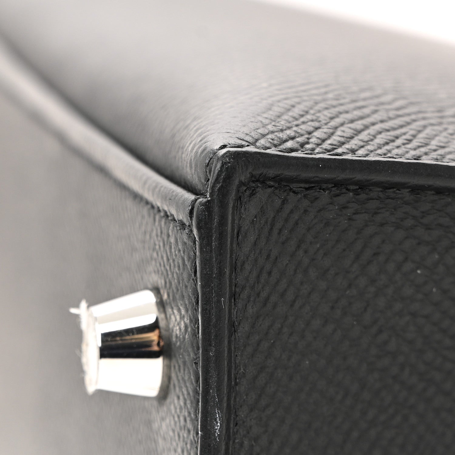 Hermes Epsom Kelly Sellier 25 Black 31 of 37